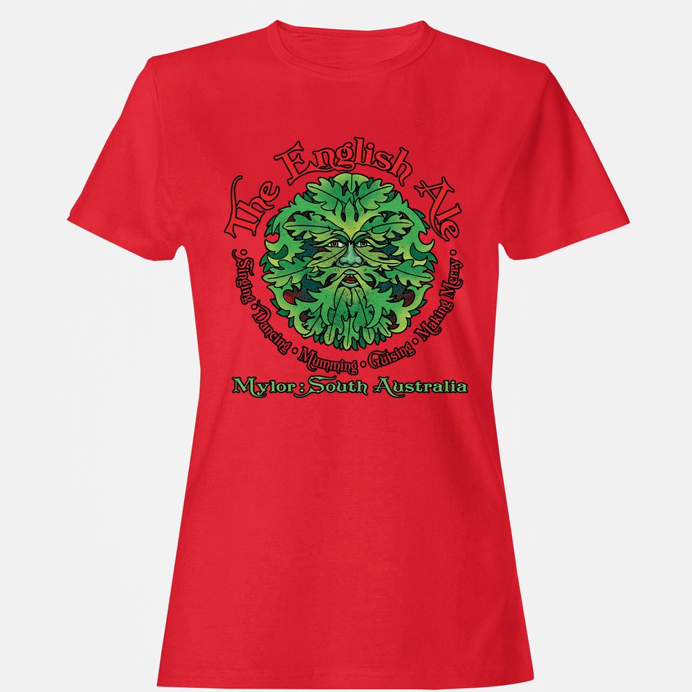 Women's T-Shirt - 7FW3BFYR - Red - 13