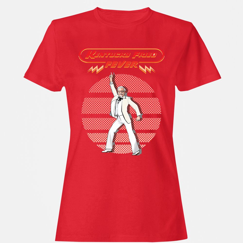 Women's T-Shirt - R97R83LV - Red - 13