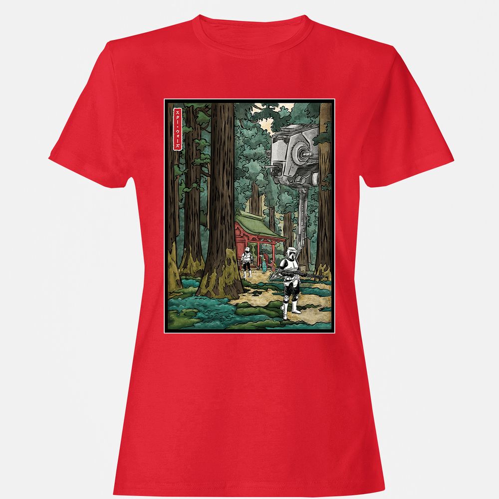 Women's T-Shirt - A1UR8RSX - Red - 13