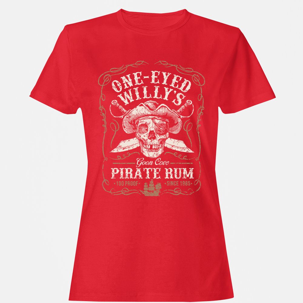 Women's T-Shirt - ZV5GZ9UY - Red - 13