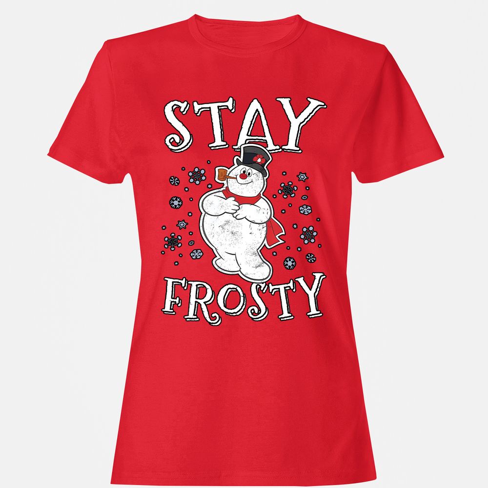 Women's T-Shirt - CNAFMH2A - Red - 13