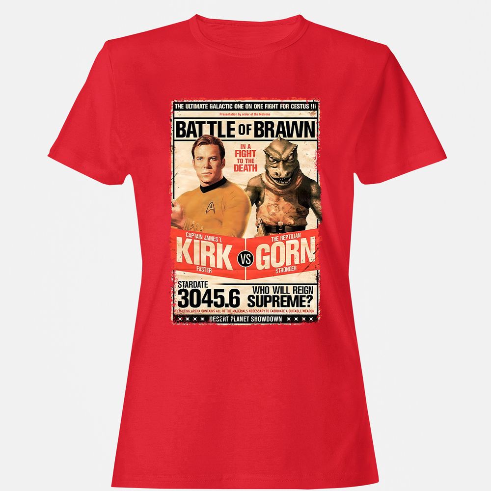 Women's T-Shirt - 2JVP5VPN - Red - 13