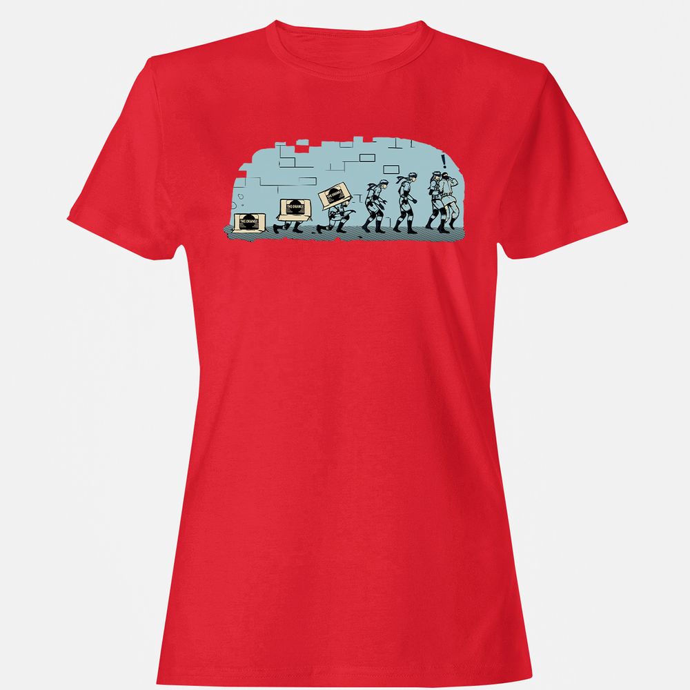 Women's T-Shirt - GHNUNMKA - Red - 13