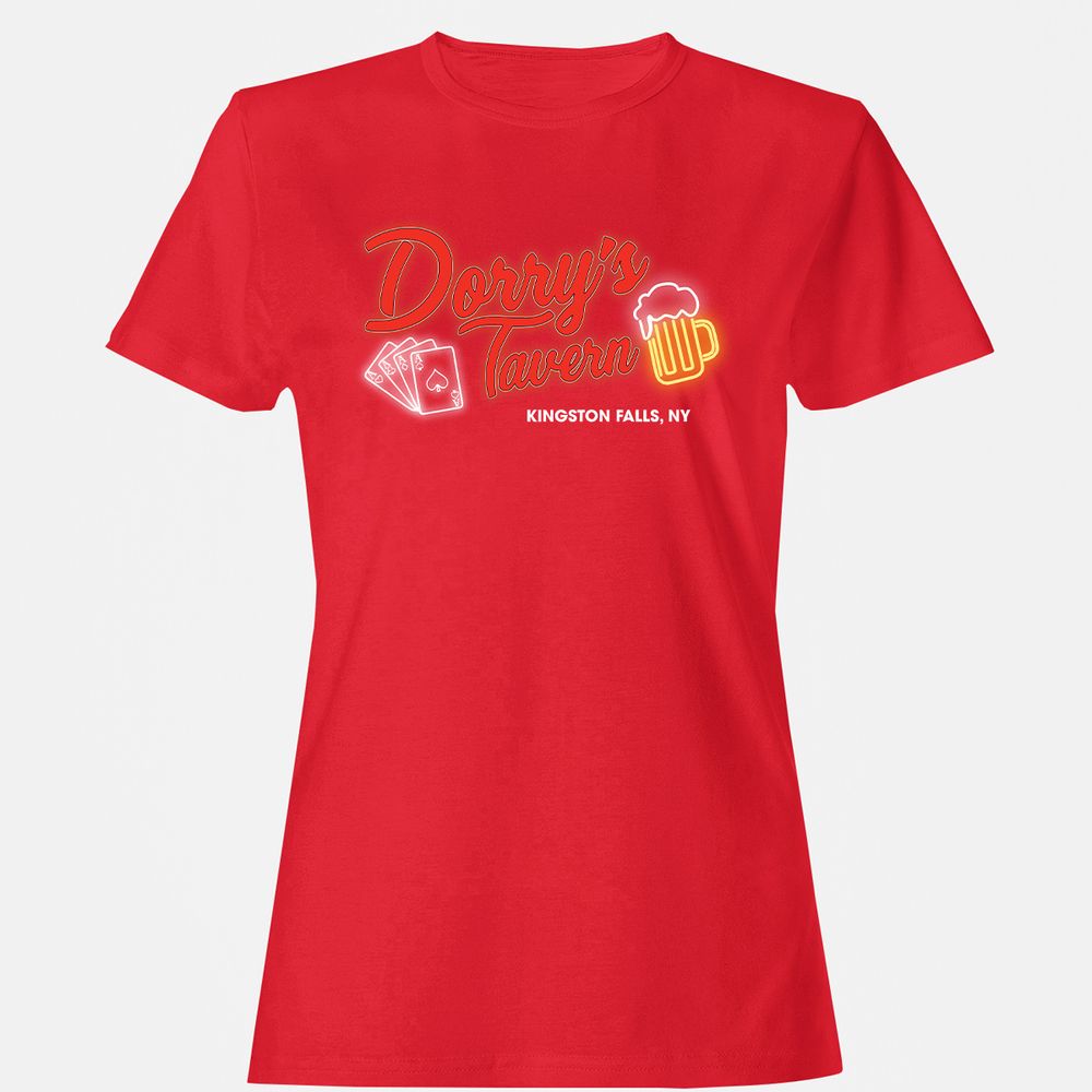 Women's T-Shirt - H9V4NVZF - Red - 13