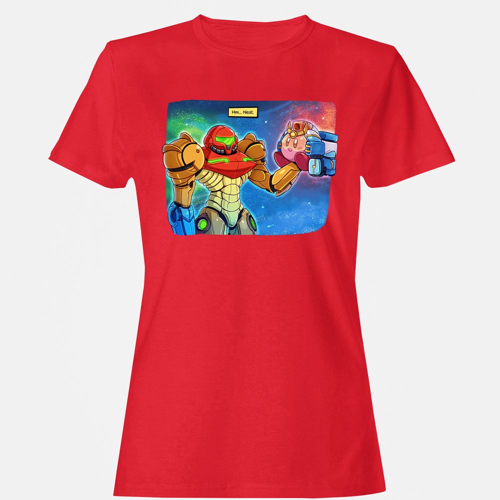Women's T-Shirt - 831N85AQ - Red - 13