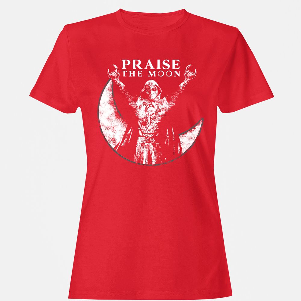 Women's T-Shirt - BTQ3ZR8S - Red - 13