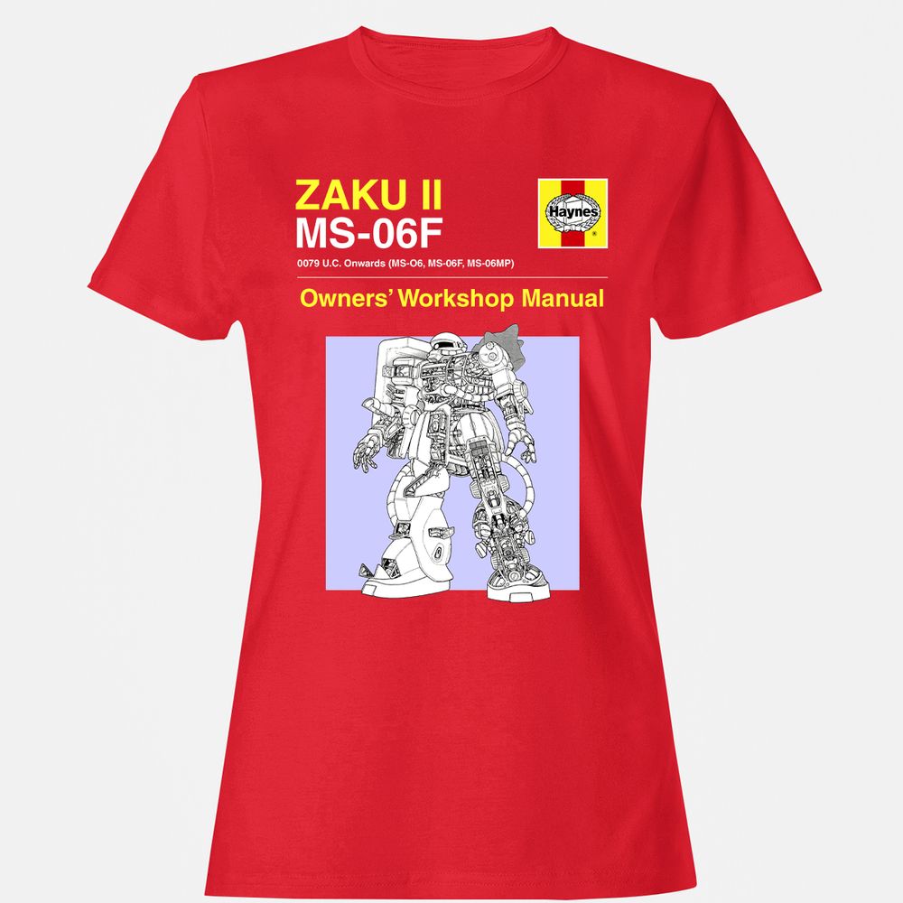 Women's T-Shirt - G1Y4HXGX - Red - 13