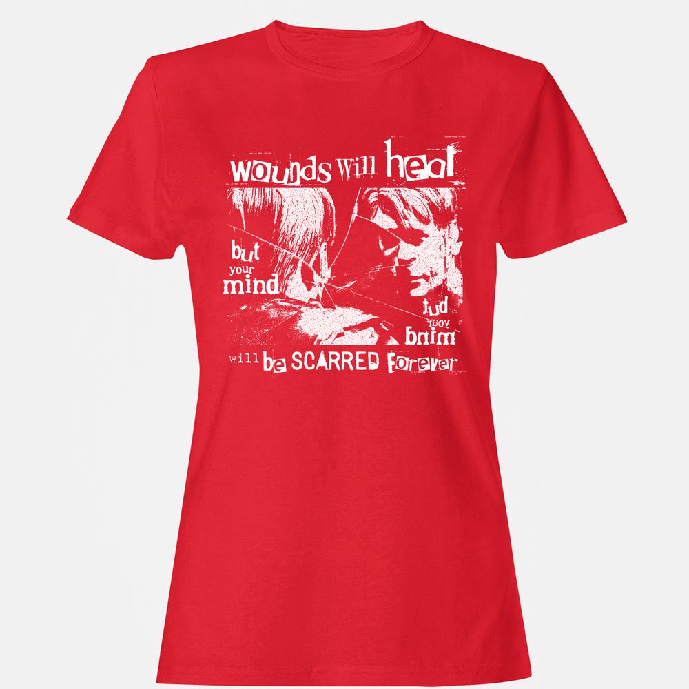 Women's T-Shirt - TNBR3N7P - Red - 13