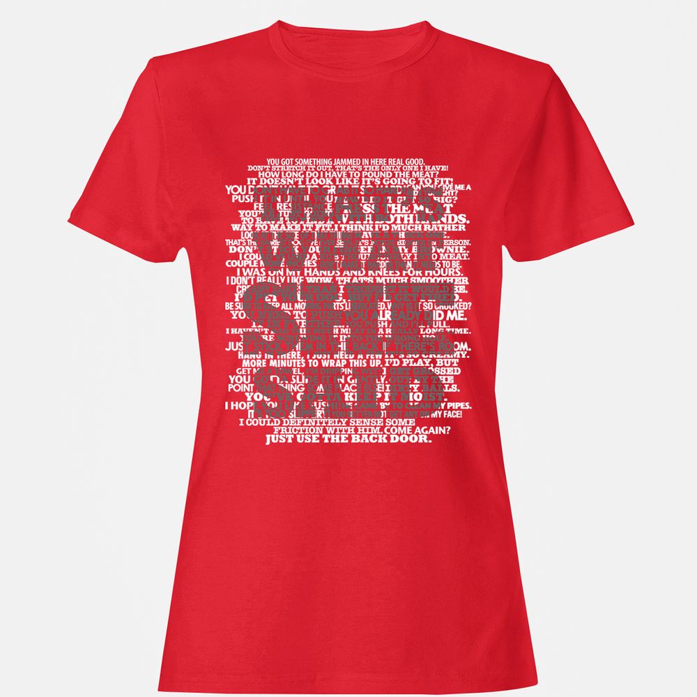 Women's T-Shirt - UDMWPY34 - Red - 13