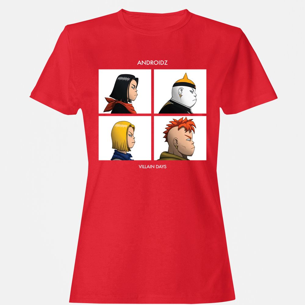 Women's T-Shirt - 7L74A5X1 - Red - 13