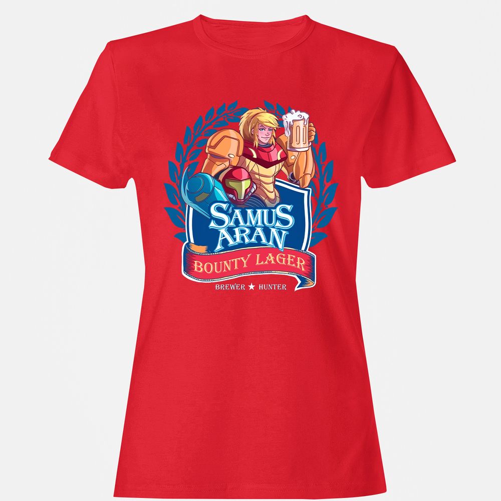 Women's T-Shirt - 72ZP98N8 - Red - 13
