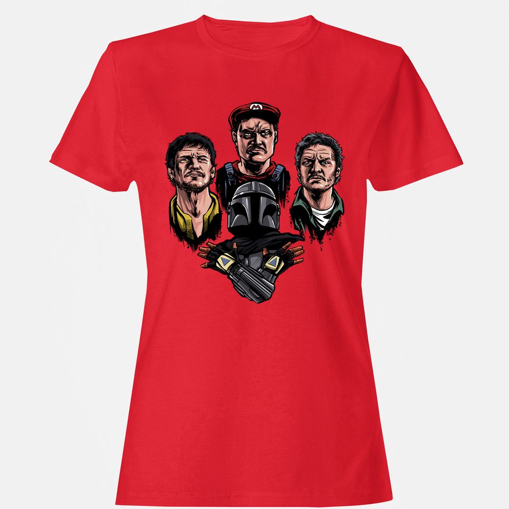 Women's T-Shirt - 1GKQSNVJ - Red - 13