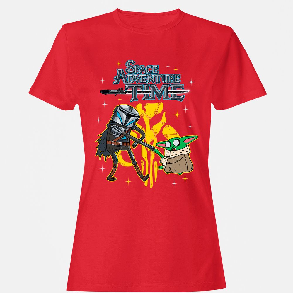 Women's T-Shirt - SC75KJWE - Red - 13