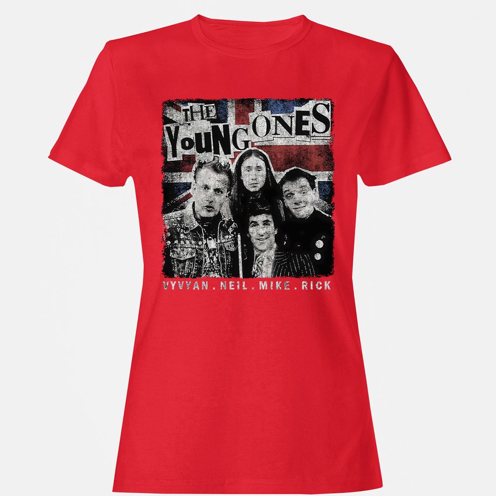 Women's T-Shirt - PN7DXL6Q - Red - 13