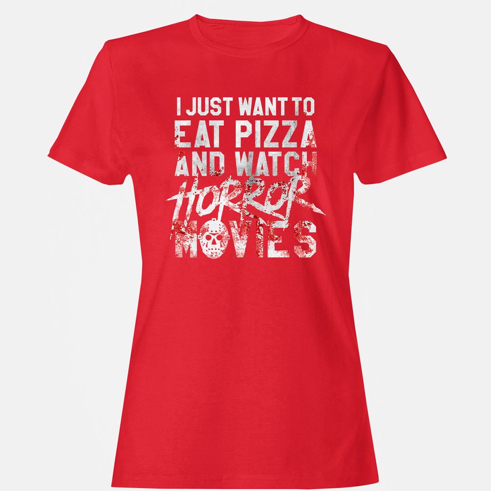 Women's T-Shirt - RQ4NUQEM - Red - 13