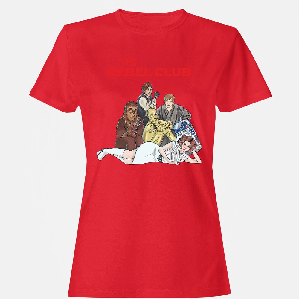 Women's T-Shirt - GG4UZE7P - Red - 13