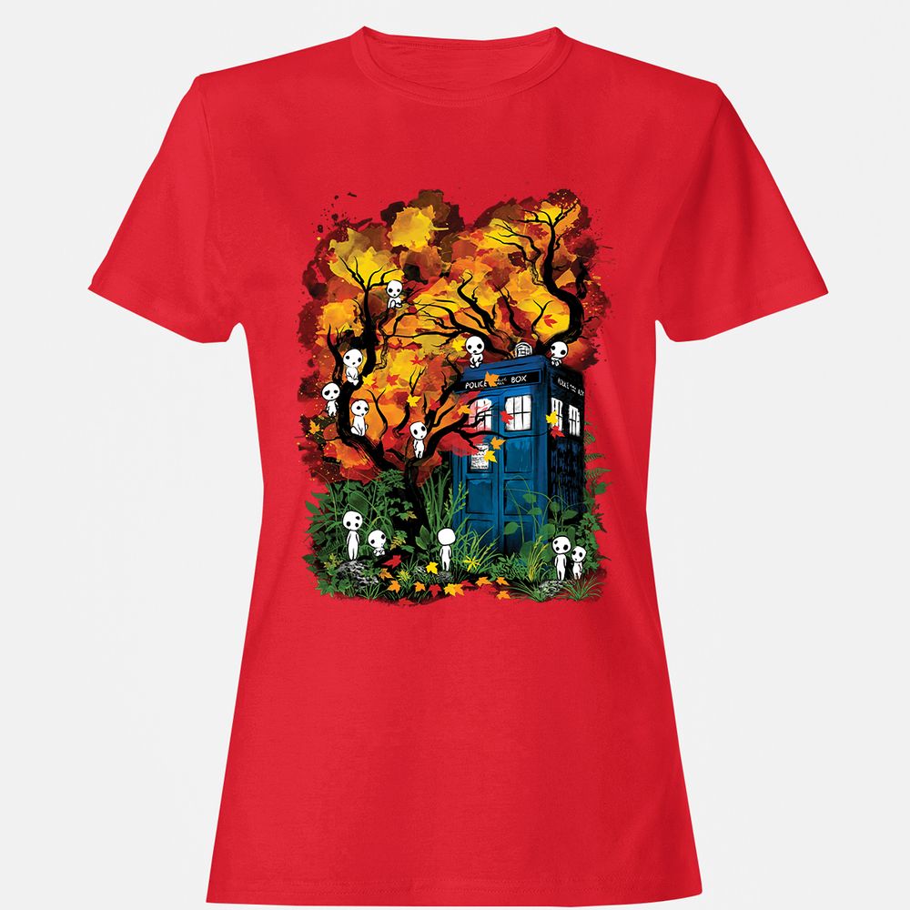 Women's T-Shirt - QP7CRSKD - Red - 13