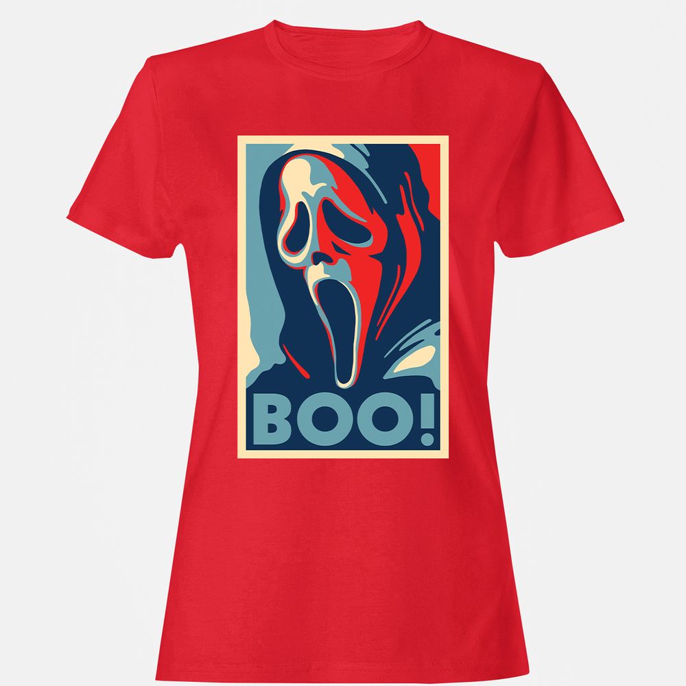 Women's T-Shirt - U8H5E9QS - Red - 13