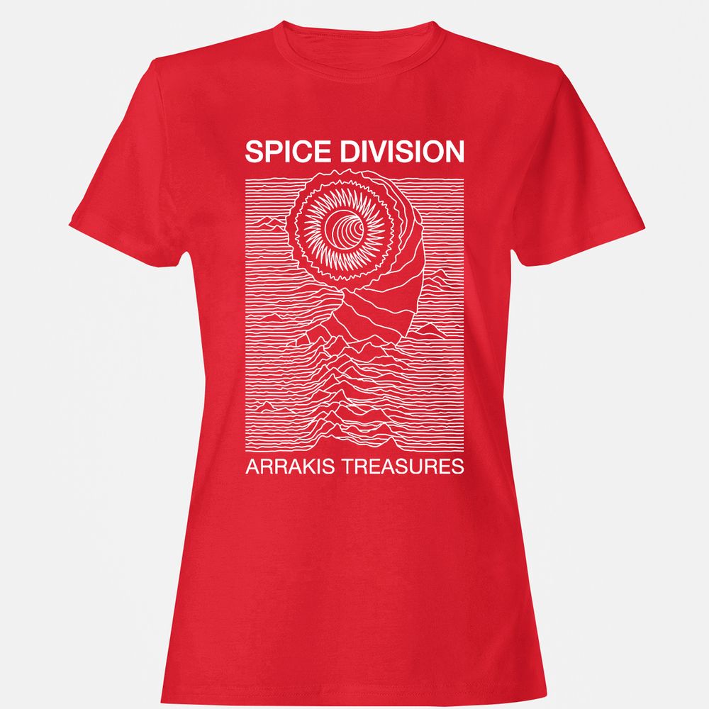 Women's T-Shirt - 77E2U86X - Red - 13