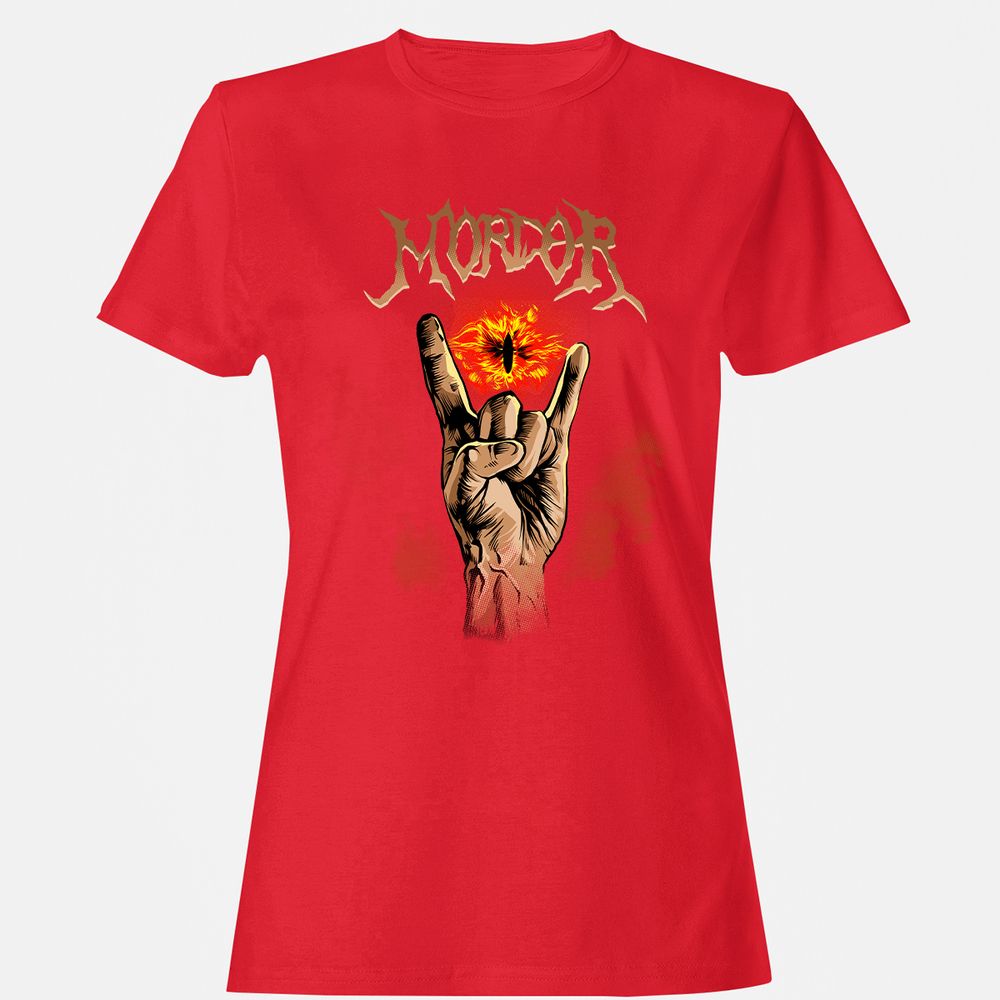 Women's T-Shirt - NGWVXEDZ - Red - 13