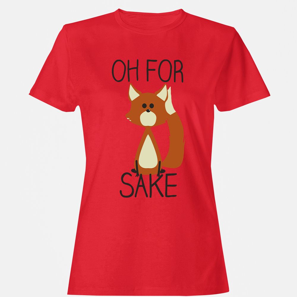 Women's T-Shirt - 3M8N72RH - Red - 13