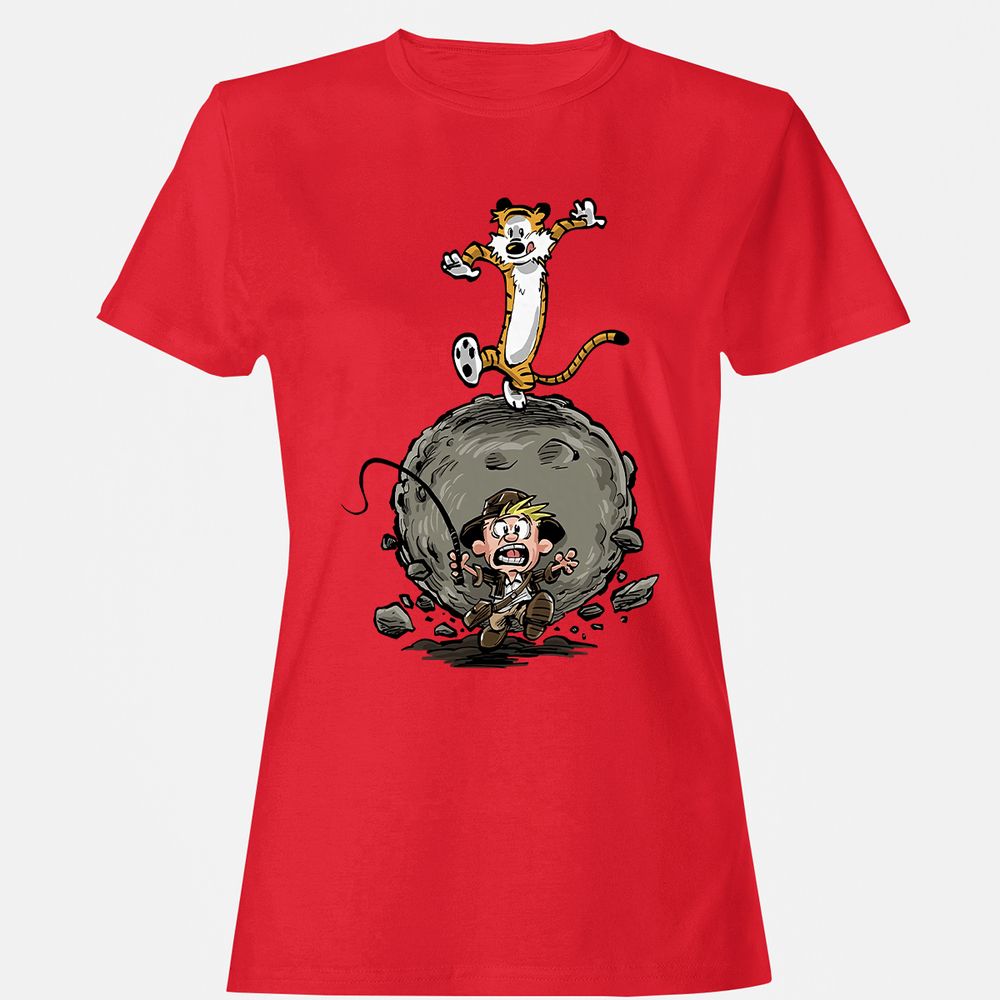 Women's T-Shirt - KV59PA6W - Red - 13