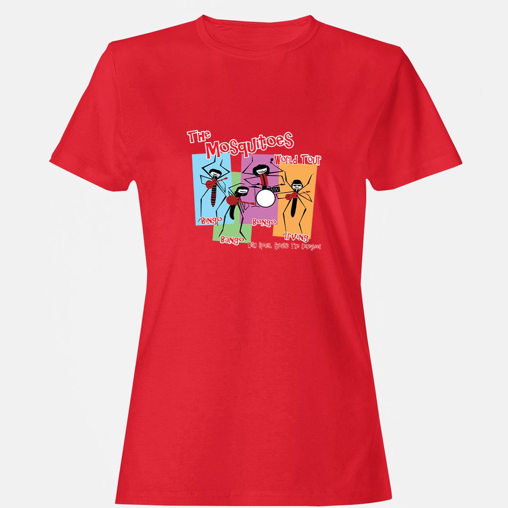 Women's T-Shirt - VJP1X8HQ - Red - 13