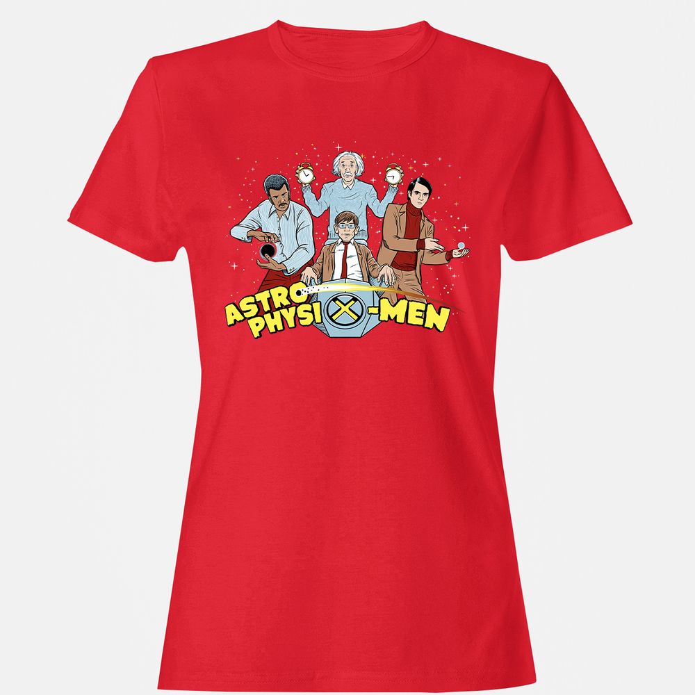 Women's T-Shirt - 62ANU7ZY - Red - 13