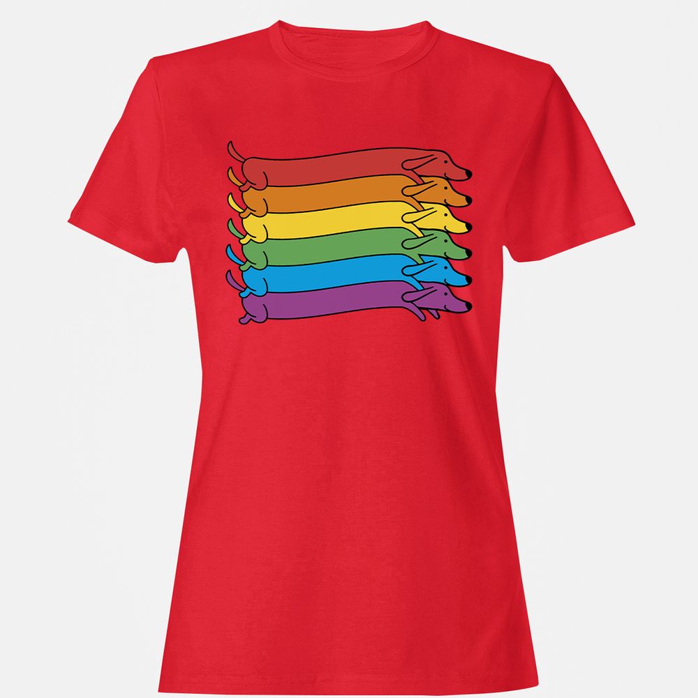 Women's T-Shirt - KTPGPALW - Red - 13