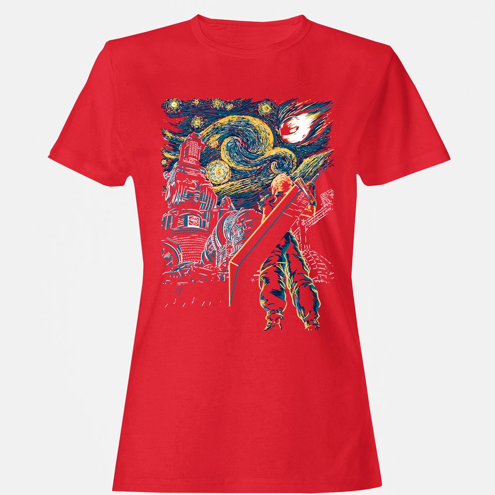 Women's T-Shirt - RFRL4QWJ - Red - 13
