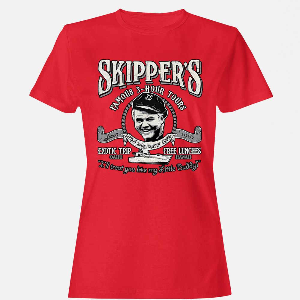 Women's T-Shirt - C7PJDB8A - Red - 13