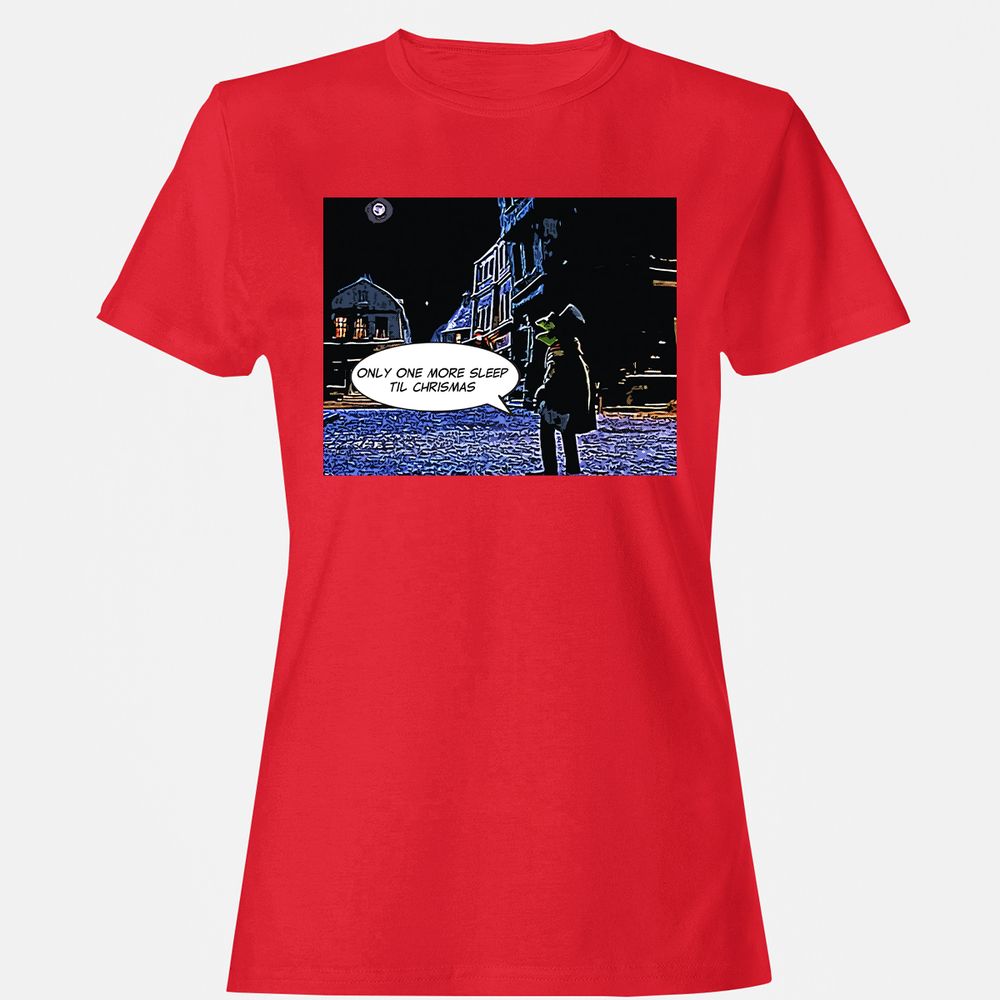 Women's T-Shirt - U9JZTMQC - Red - 13