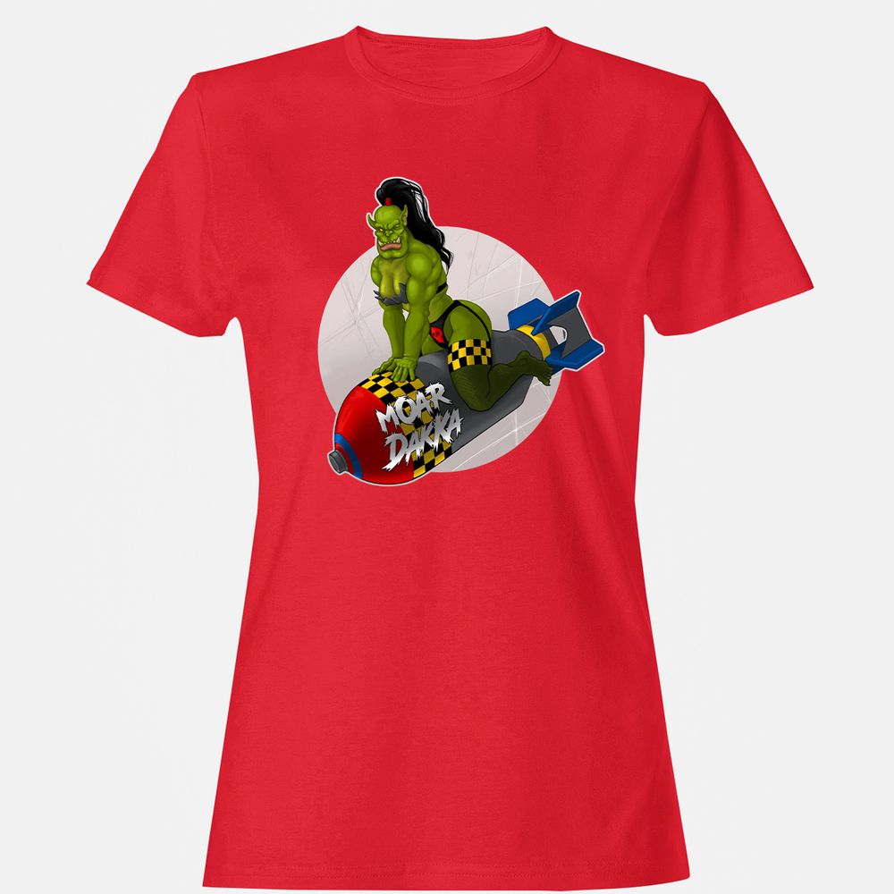Women's T-Shirt - QDN8EXGN - Red - 13
