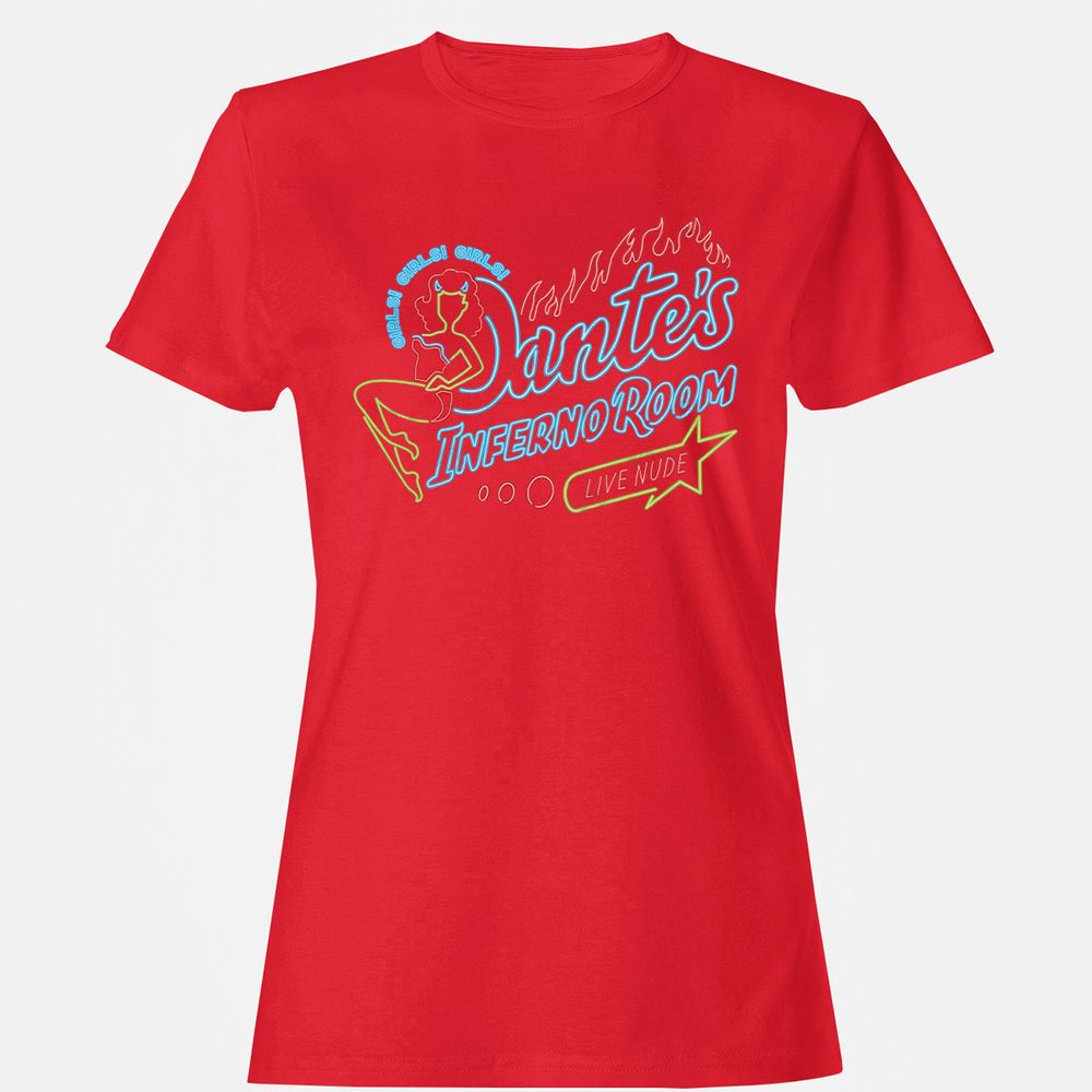 Women's T-Shirt - F9M9JV4U - Red - 13