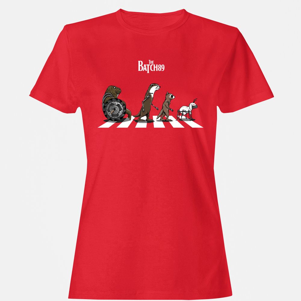 Women's T-Shirt - EEG8U7NA - Red - 13