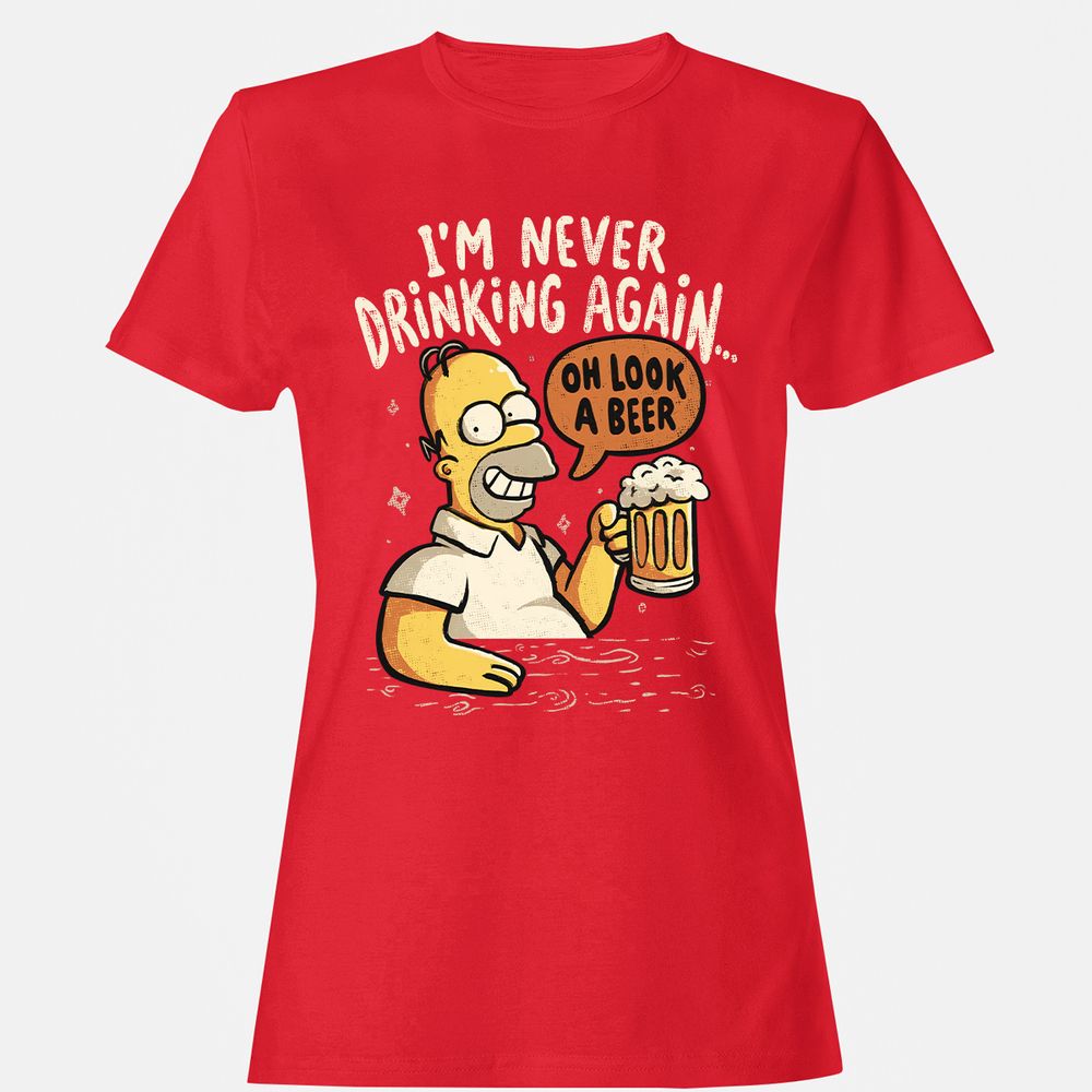 Women's T-Shirt - 17XPW72U - Red - 13