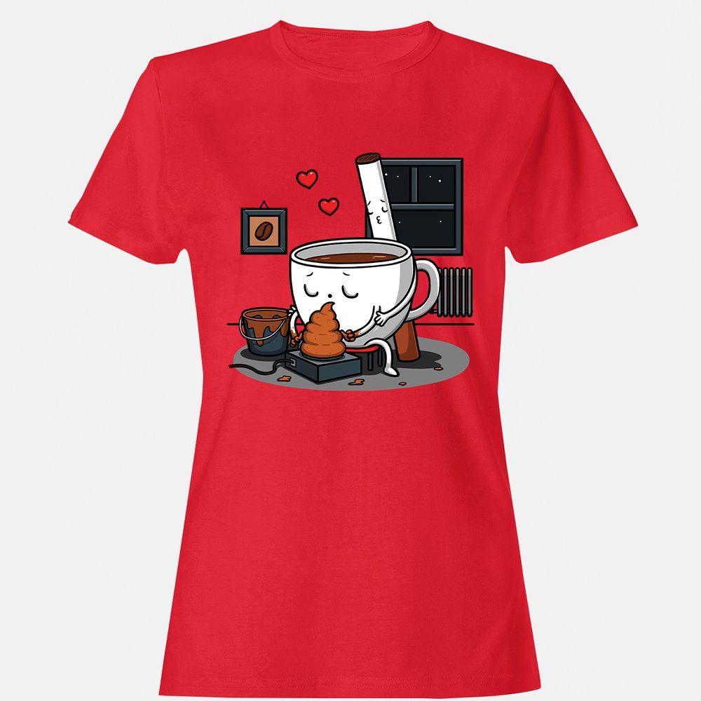 Women's T-Shirt - U121LC3G - Red - 13