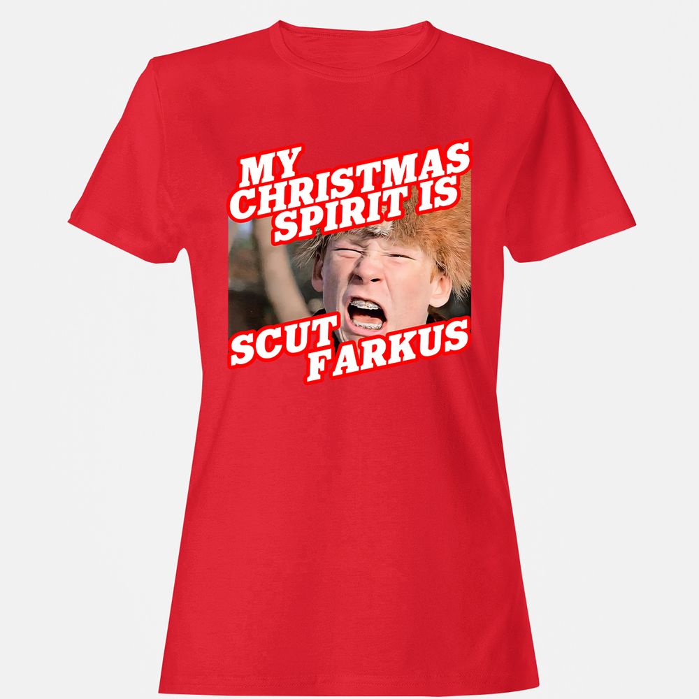 Women's T-Shirt - FWPUBVE1 - Red - 13