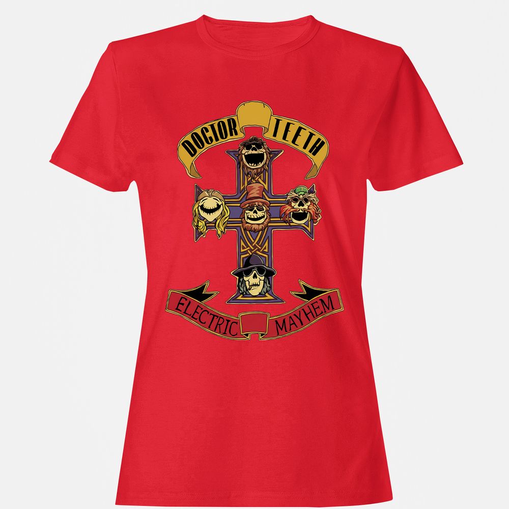Women's T-Shirt - CHQEKSLS - Red - 13