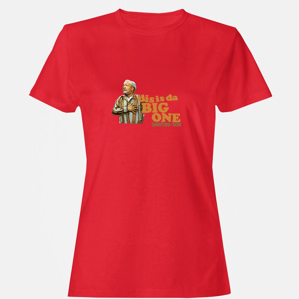 Women's T-Shirt - DX7BAH5J - Red - 13