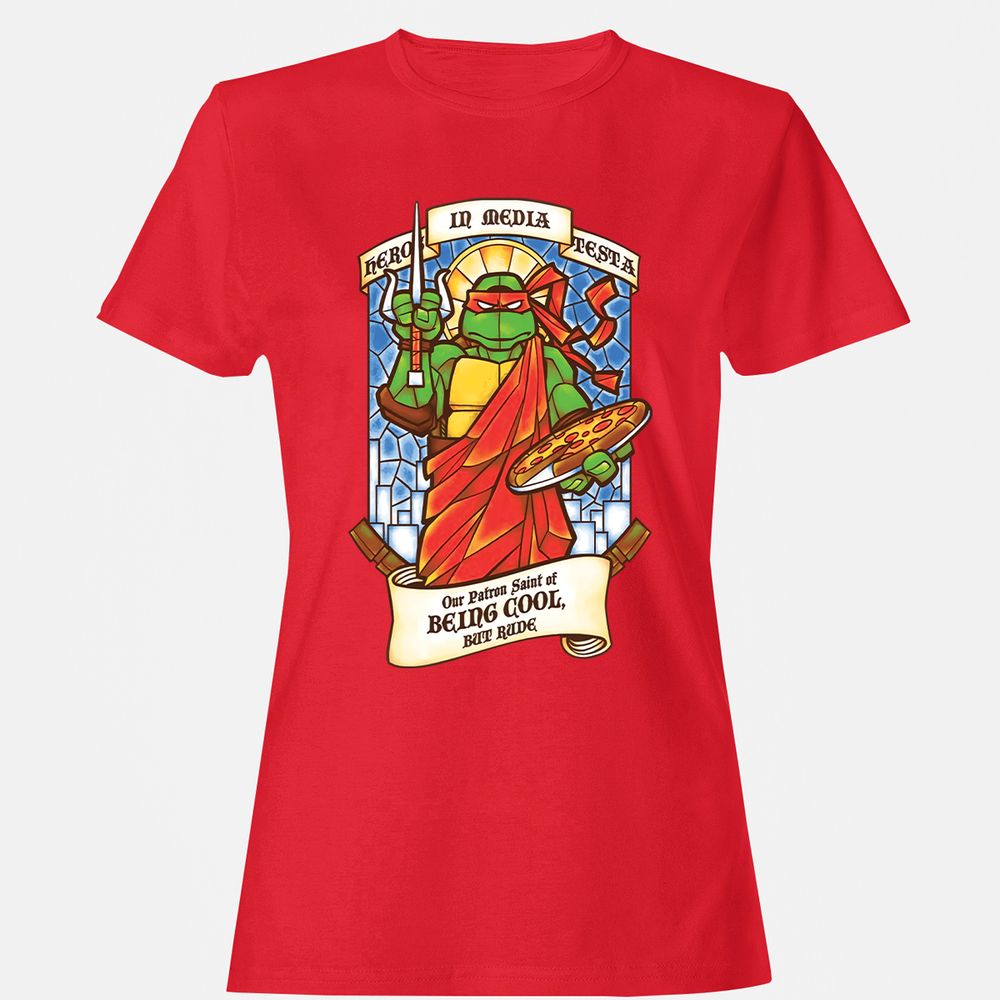 Women's T-Shirt - PJMZD5R2 - Red - 13