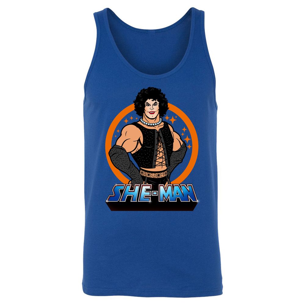 Unisex Jersey Tank - ZD87KSJM - True Royal - 13