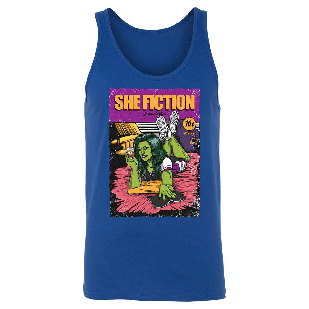 Unisex Jersey Tank - LYQ9JVRV - True Royal - 13