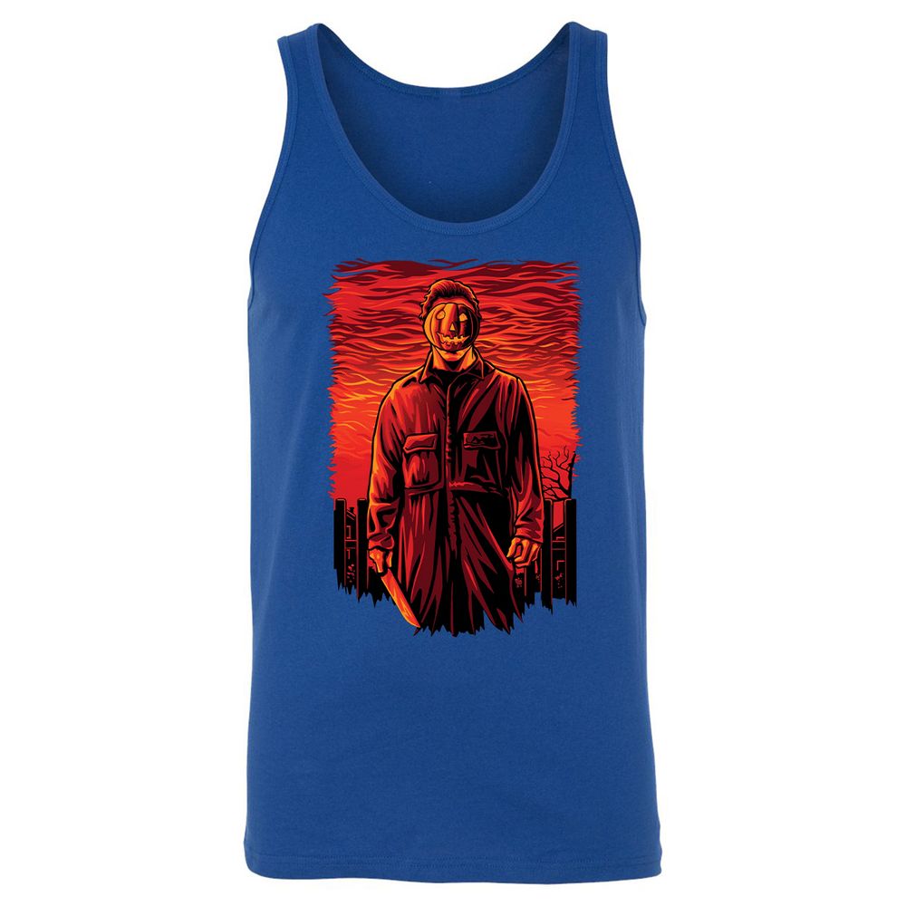 Unisex Jersey Tank - N4C8E6AY - True Royal - 13