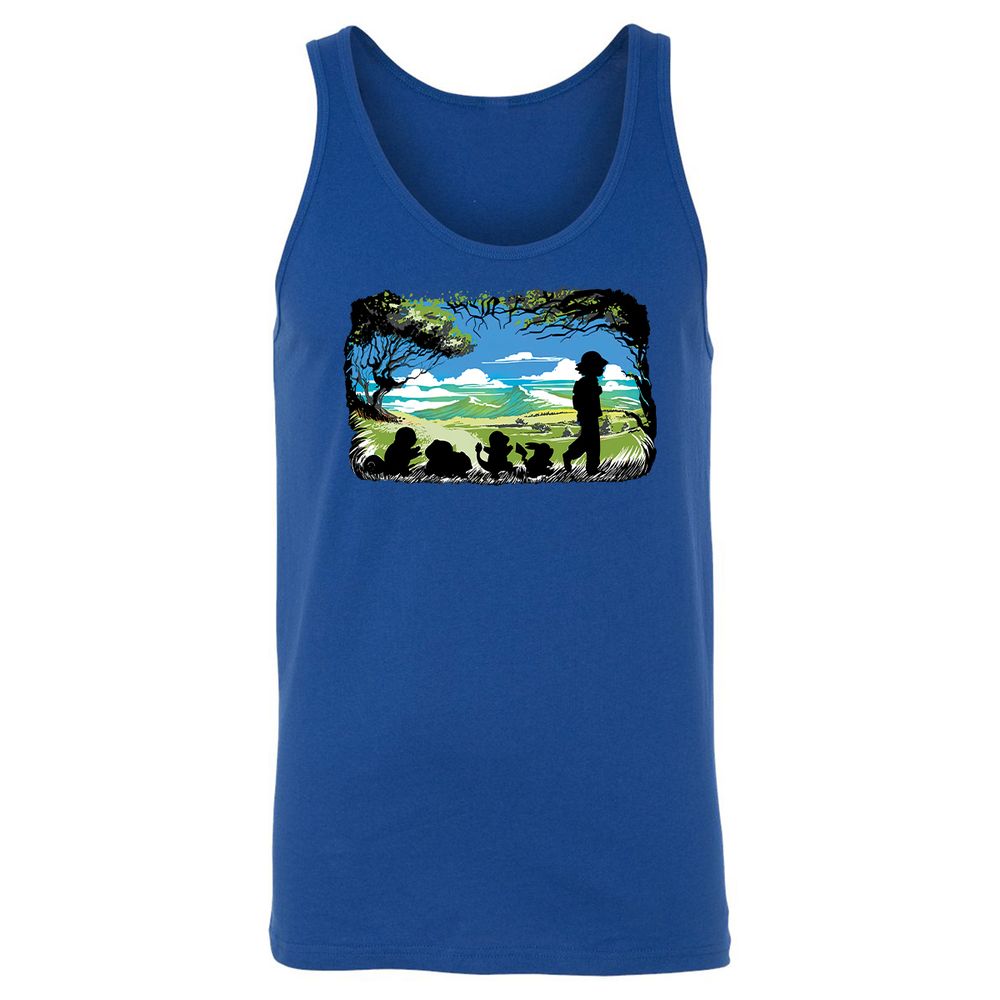 Unisex Jersey Tank - UAMY6EEK - True Royal - 13