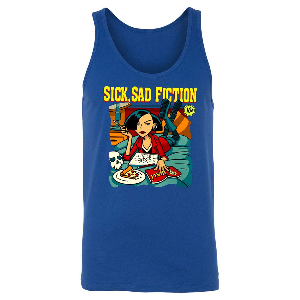 Unisex Jersey Tank - S47MKJSJ - True Royal - 13