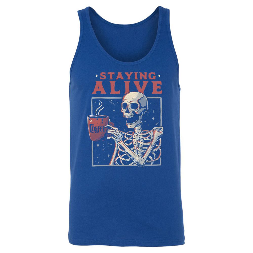 Unisex Jersey Tank - 6GQYN66S - True Royal - 13