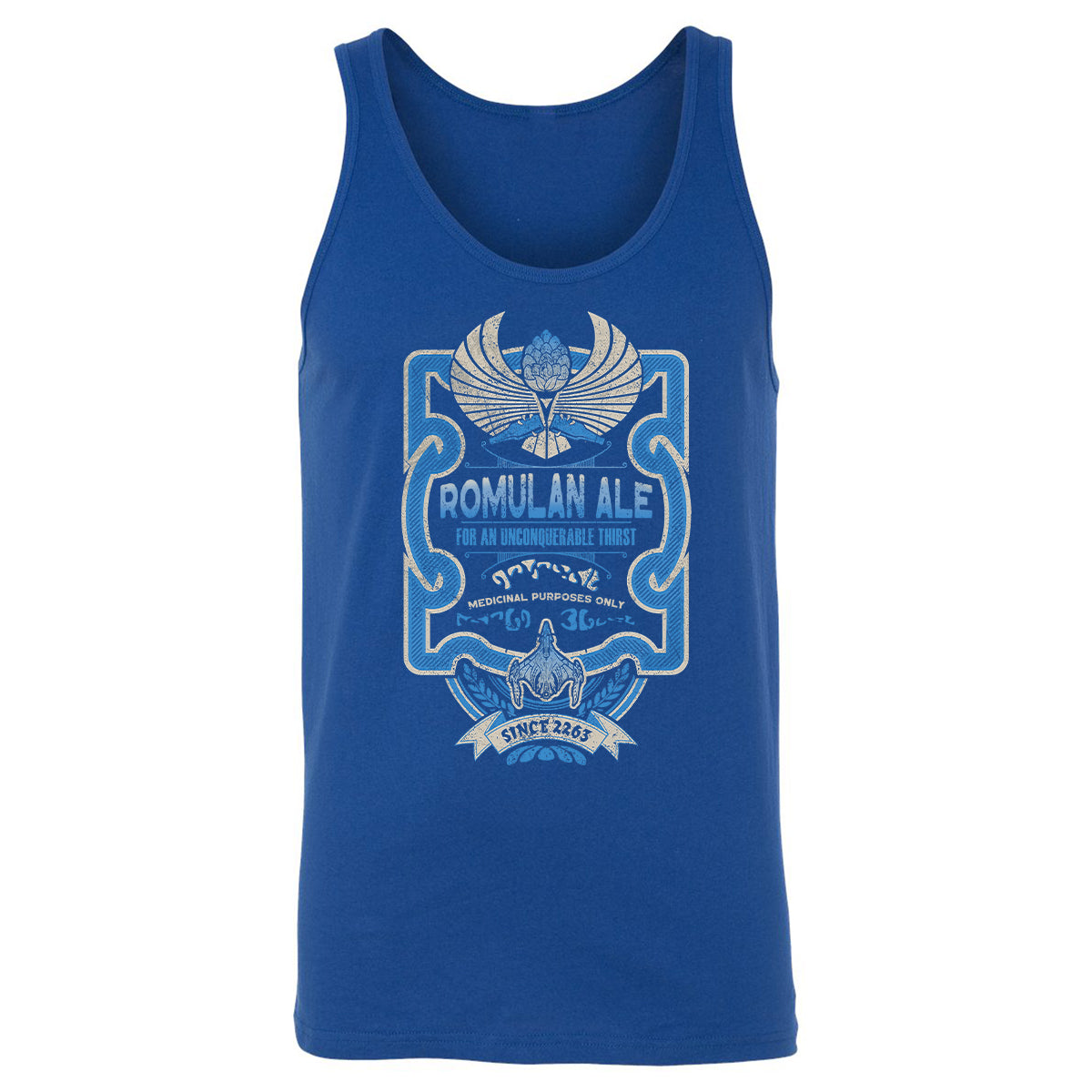 Unisex Jersey Tank - TQ37QXF9 - True Royal - 13