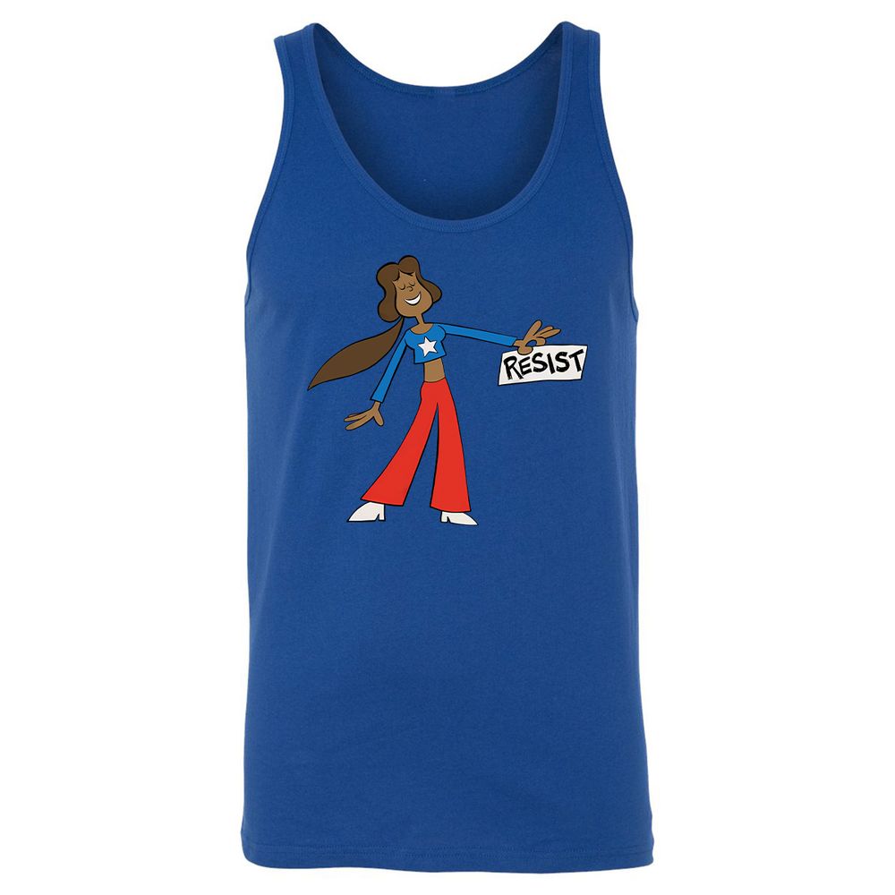 Unisex Jersey Tank - 7E2MV134 - True Royal - 13