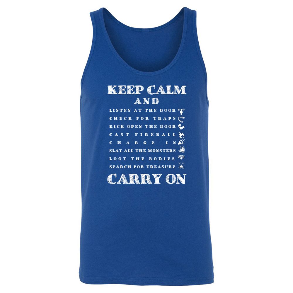 Unisex Jersey Tank - 9V2XA8RL - True Royal - 13